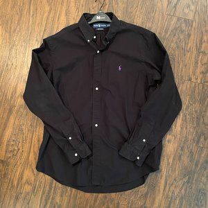 Ralph Lauren Polo Men's Shirt black long sleeve XL
